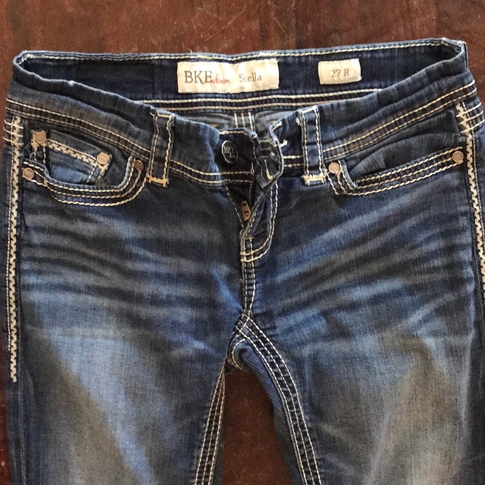 BKE. Buckle brand Stella boot cut jean